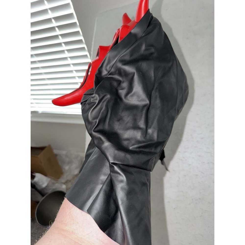 Dead By Daylight Devil Scream Ghost Face Mask Halloween Costume Horns AUTHENTIC - Picture 6 of 8